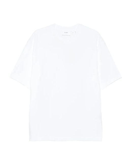 Axel Arigato White Crew-Neck T-Shirt for men