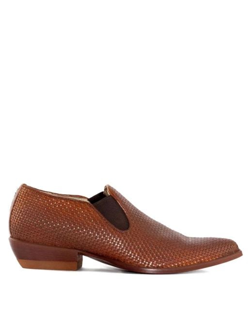 Sonora Boots レザースリッポンブーツ Brown