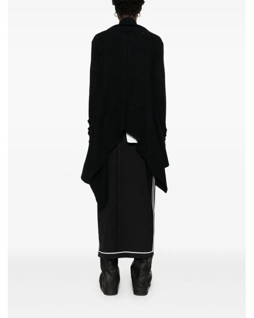 Rick Owens Wikkelvest in het Black