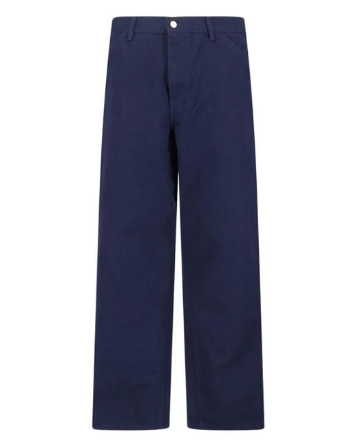 メンズ Carhartt ストレートパンツ Blue
