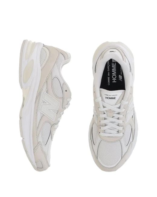 New Balance White X Comme Des Garçons Homme 2010V Low-Top Sneakers for men