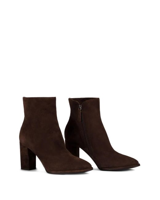 Le Silla Brown 90Mm Elsa Ankle Boots