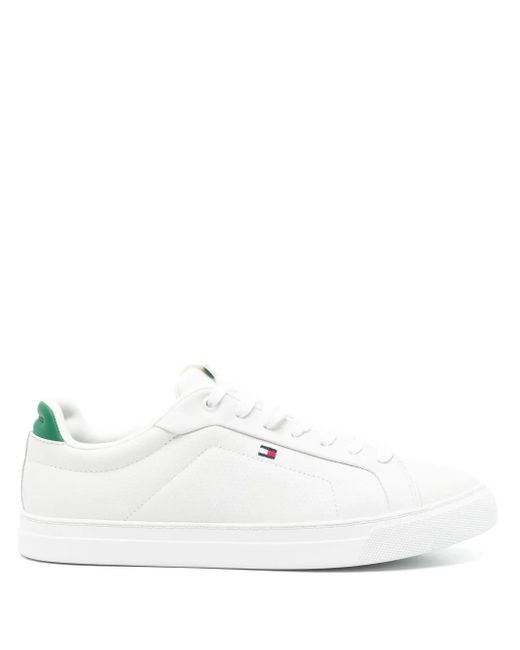 Tommy Hilfiger White Icon Court Sneakers for men