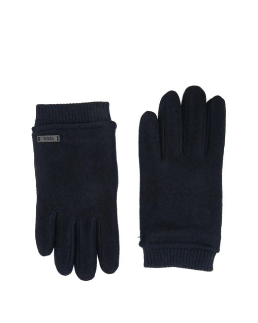 BOSS Herren Handschuhe Aus 100% Lammleder  Elegante Und Weiche Luxus- Handschuhe Fr Winter