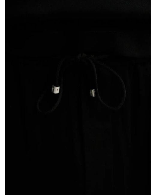 Nanushka Black Drawstring Trousers for men