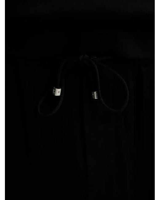 Nanushka Black Drawstring Trousers for men