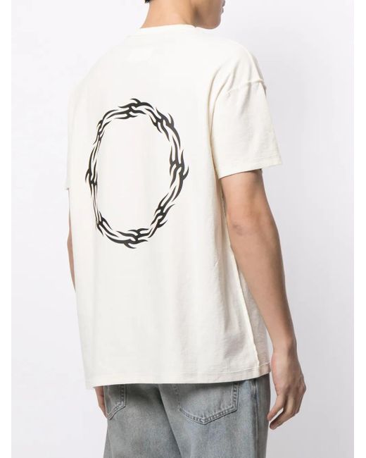 Purple Brand Natural Logo-Print Short-Sleeve T-Shirt for men