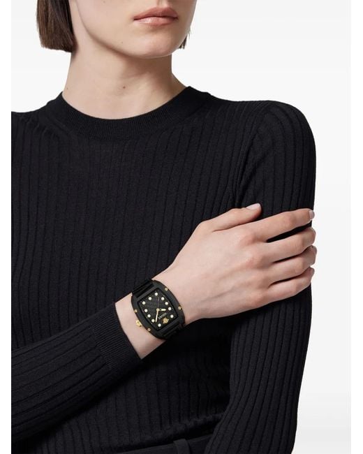 Versace Black Dominus Watch