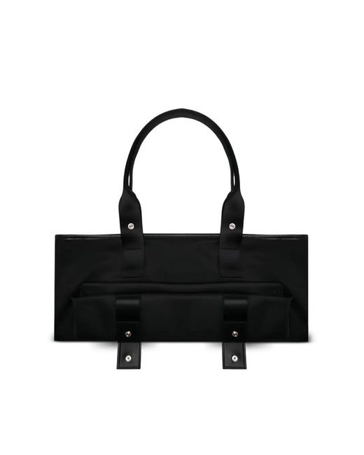Lancel Black Top-Handle Tote Bag