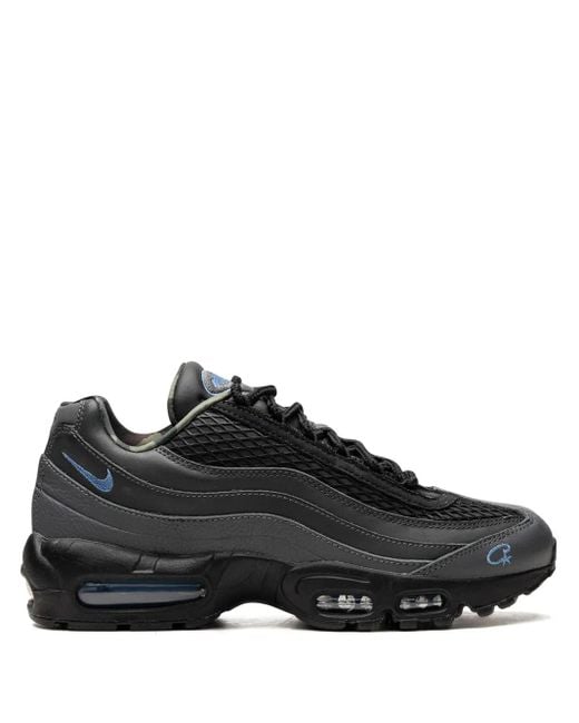 nike black air max 95 trainers