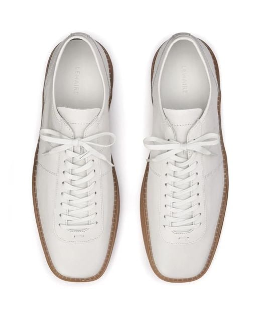 Lemaire White Linoleum Sneakers for men