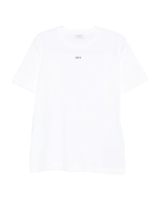 Off-White c/o Virgil Abloh T-Shirt in het White voor heren