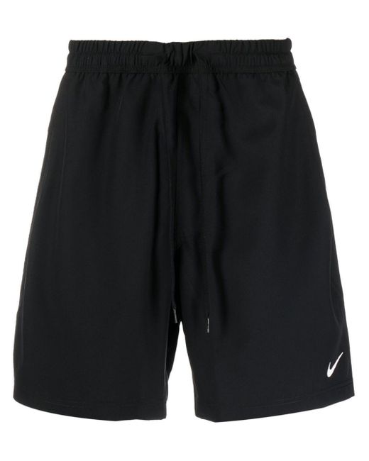 Nike Dri-Fit Swoosh track shorts in Black für Herren