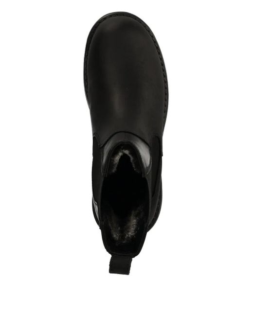 Vagabond Black Cosmo 2.0 Elastic-Panel Platform Boots