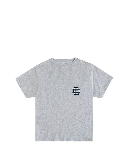 Eric Emanuel Gray Logo-Print T-Shirt for men