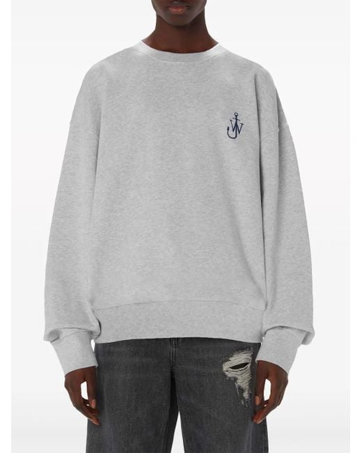 J.W. Anderson グラフィック スウェットシャツ Gray