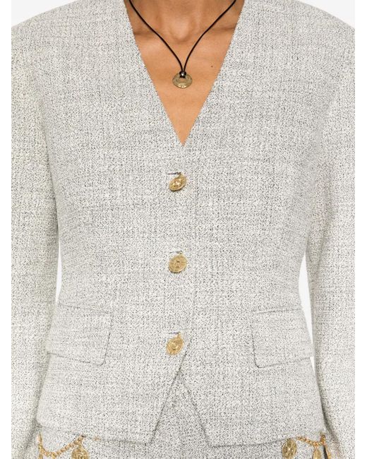 Nanushka Gray Kiyo Jacket