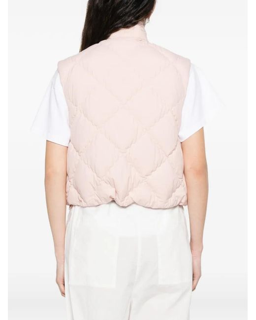Chaleco Biois Down acolchado Moncler de color Pink