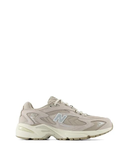 New Balance White 725 Logo-Detail Sneakers for men