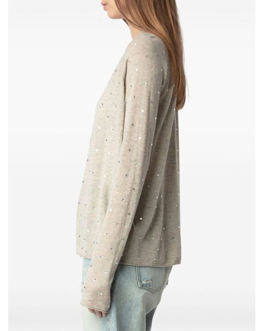 Zadig & Voltaire White Daffy Cardigan