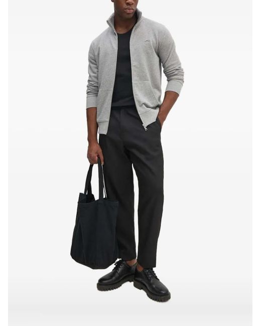 Gant Shield Pullover mit Stehkragen in White für Herren