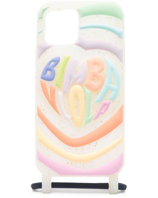 Bimba Y Lola Gray Logo-embossed Iphone 12/12 Pro Case