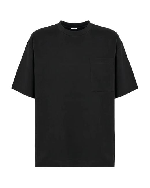 T-Shirt À Poche Malo en coloris Black