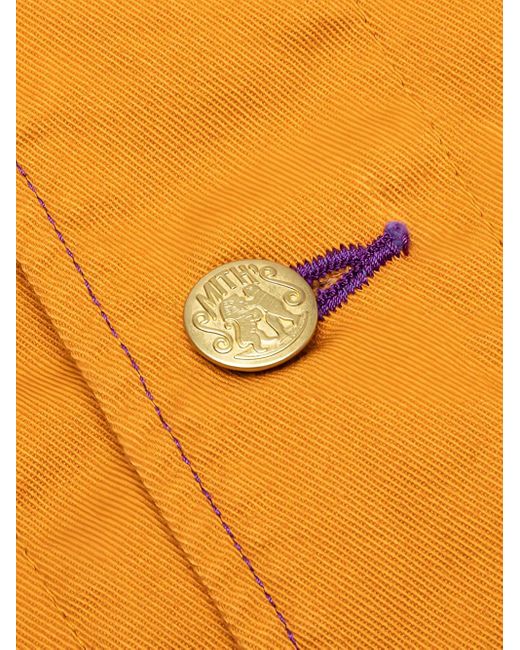 Needles Orange X Smith's Butterfly-Embroidered Jacket for men