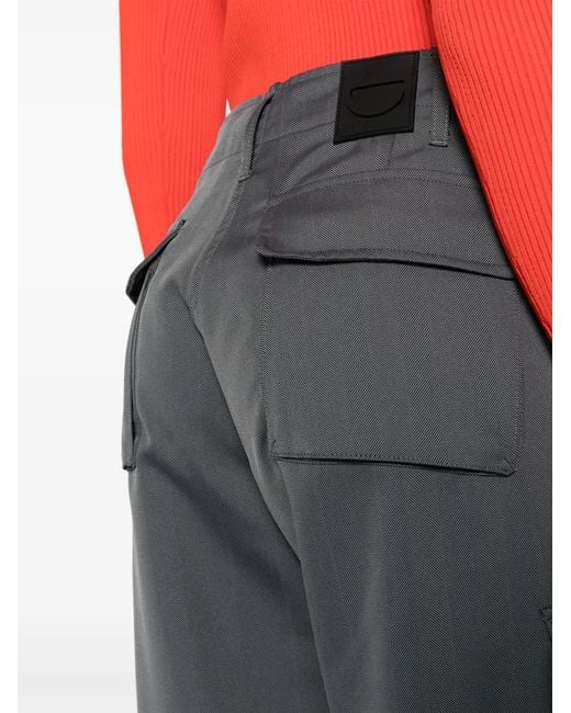 Coperni Gray Wide-Leg Cargo Trousers