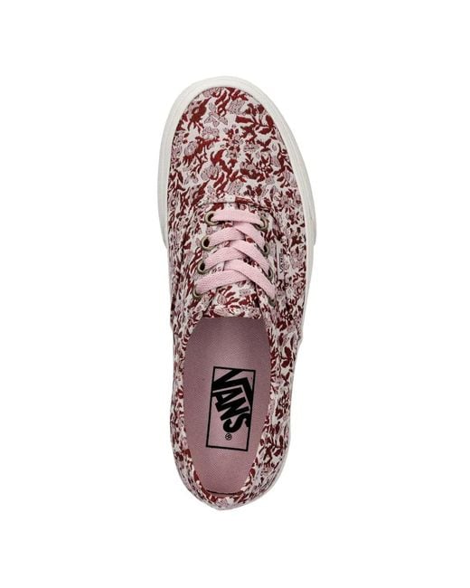 Baskets À Fleurs Vans en coloris Pink
