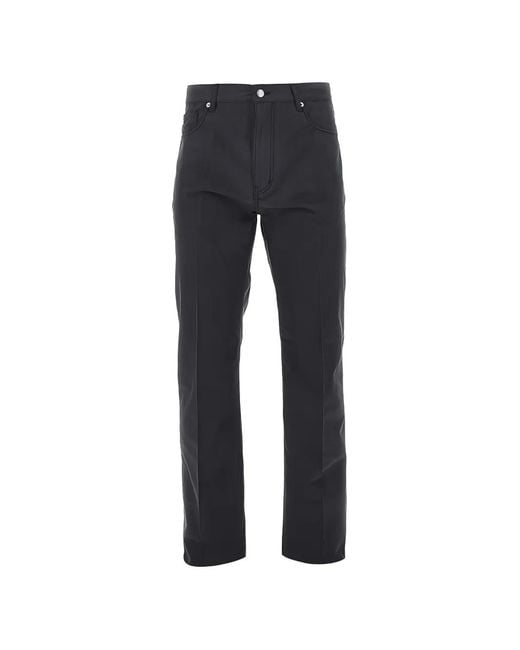 Emporio Armani Blue Logo Pocket Trousers for men