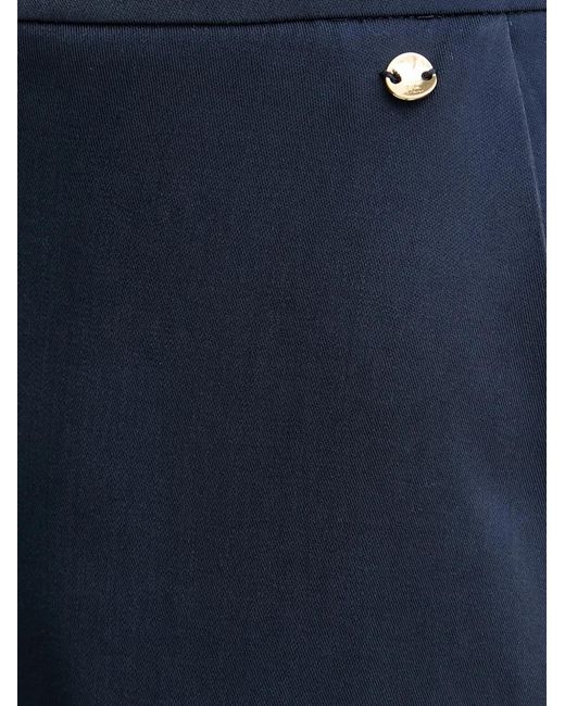Pedro Del Hierro Madrid Blue Flared Trousers