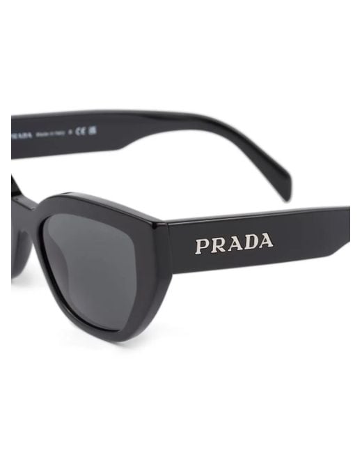 Prada Brown Cat-Eye Sunglasses
