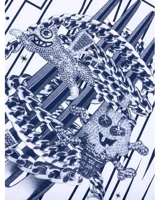 ICECREAM Pasta T-Shirt Met Korte Mouwen in het White voor heren