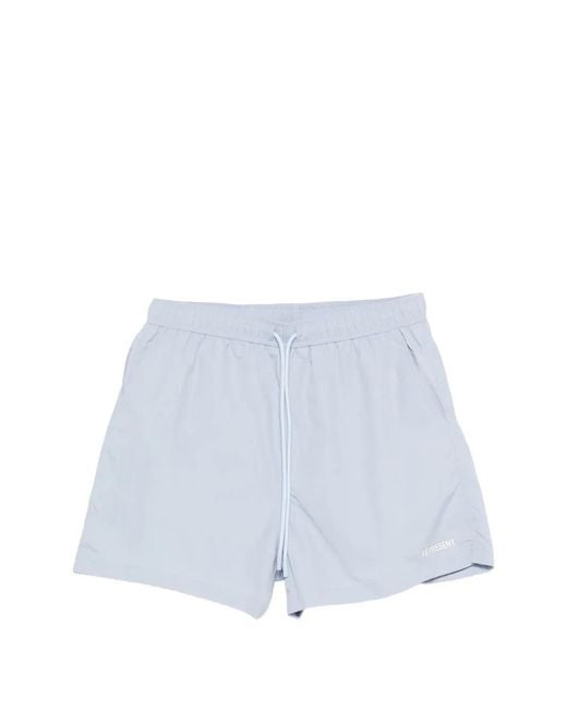 Represent White Short De Bain À Lien De Resserrage for men