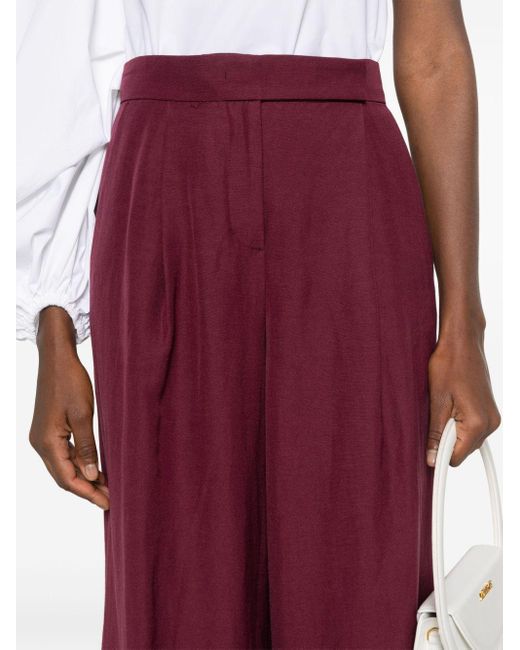 Dorothee Schumacher Red Summer Cruise Palazzo Pants