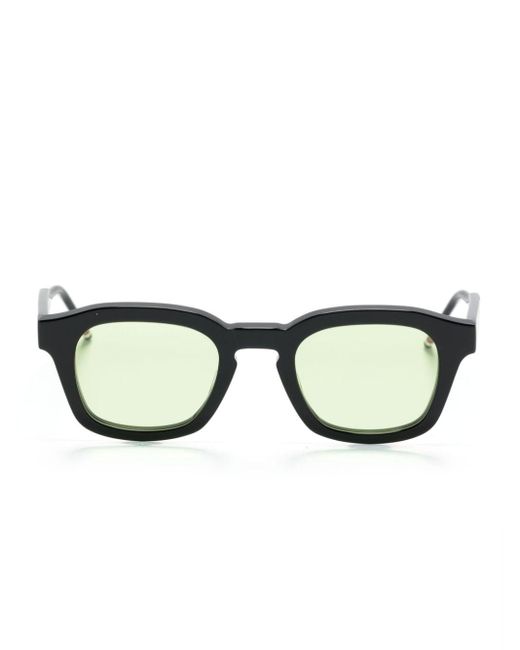 Gafas de sol con montura cuadrada Thom Browne de color Black