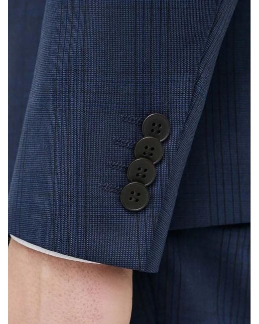Blazer À Carreaux Sisley pour homme en coloris Blue