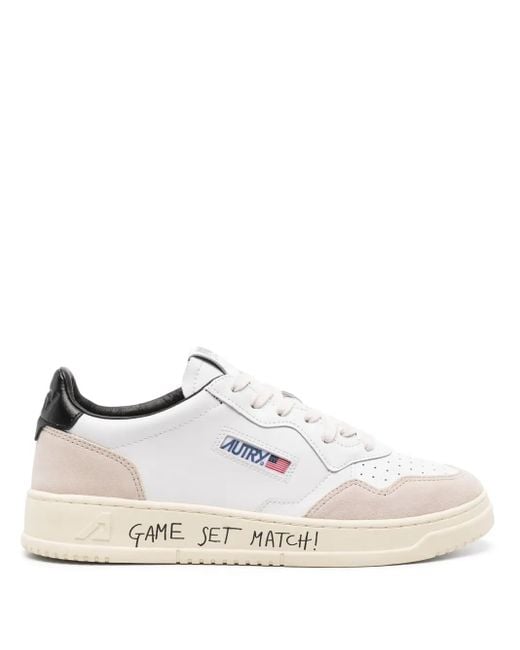 Autry White Sneakers Medist for men
