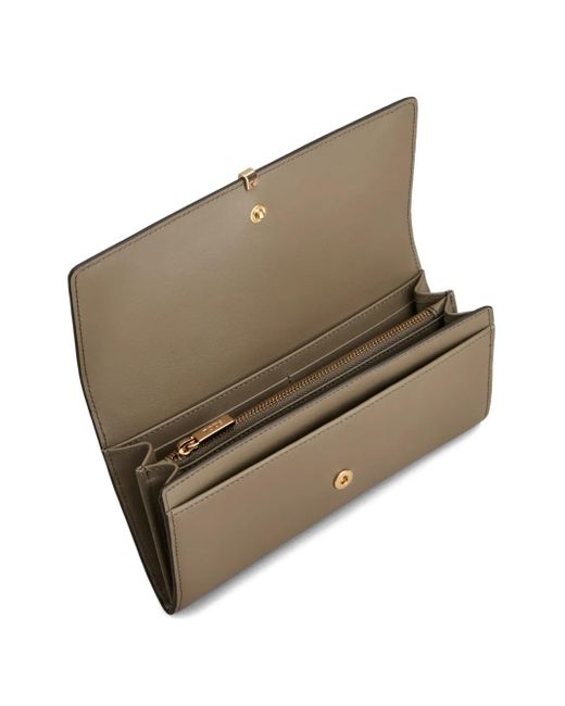 Tod's Gray Leather Wallet