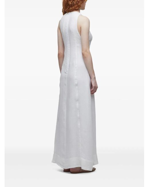 Osklen White Linen Dress