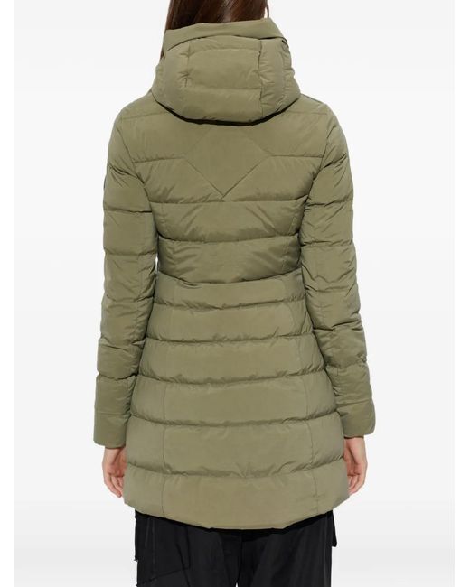 Canada Goose Green Clair Hooded Coat