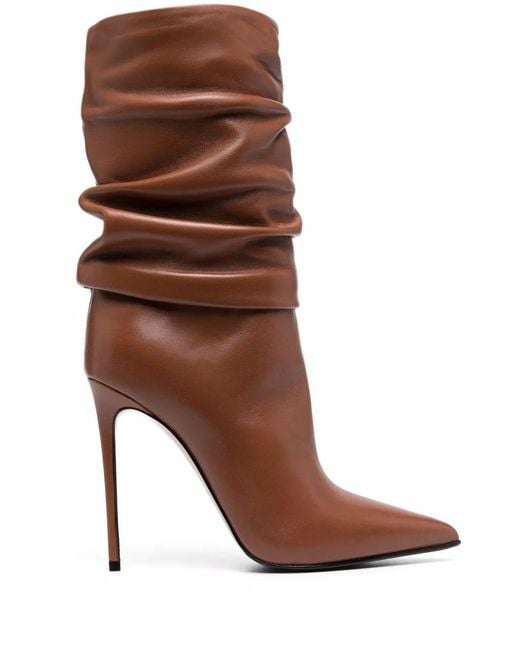 Le Silla Brown Eva Mid-Calf Boots