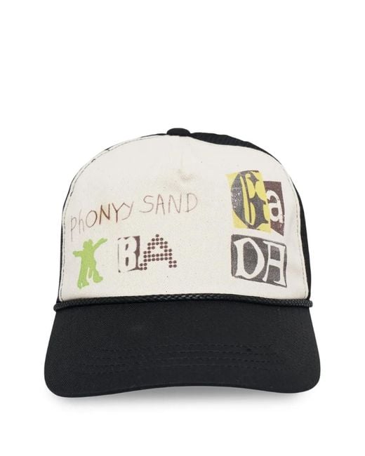 OPEN YY Black Mesh-Panel Baseball Cap