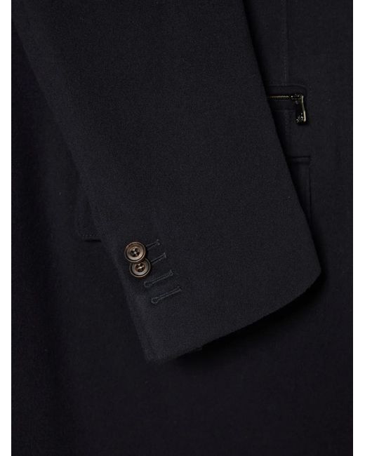 Corneliani Blue Layered Coat for men
