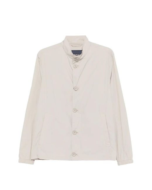 Herno White Natural Polyamide Short Jacket for men