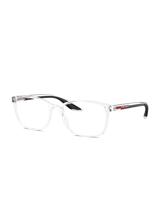 Prada Linea Rossa Natural Transparent Glasses for men