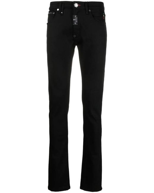 Philipp Plein Black 'plexiglas' Jeans for men