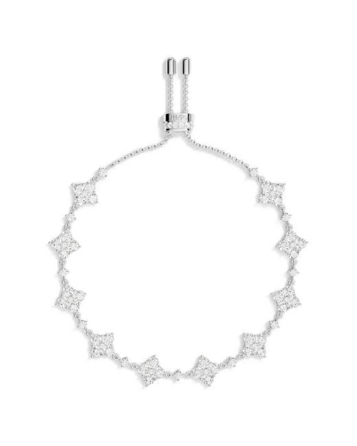 Apm Monaco White Éclat Floral-Motif Bracelets