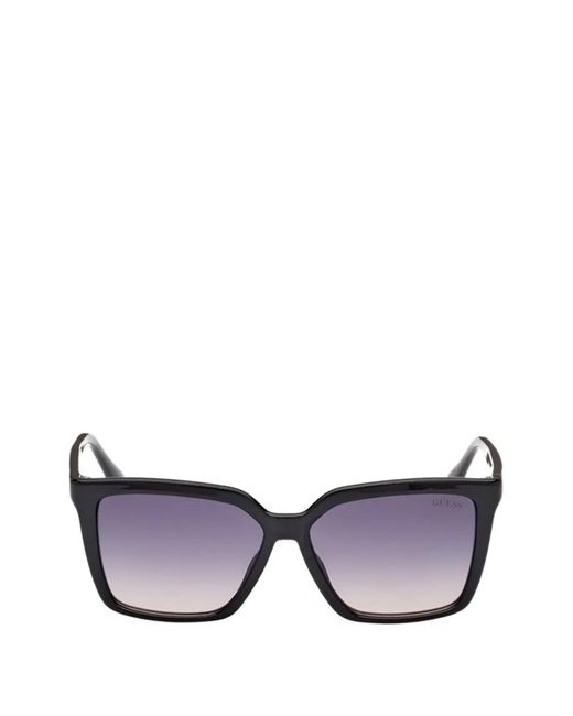 GUESS EYEWEAR Black Square-Frame Sunglasses for men